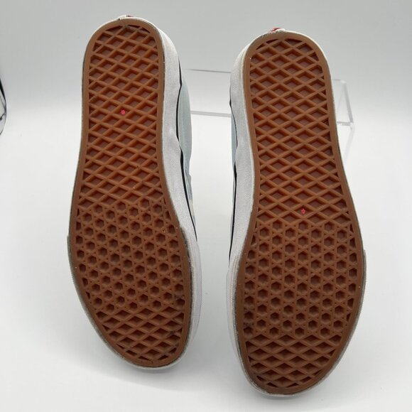 Vans Sky Blue White Checkerboard Classic Skater Slip-On Shoes Mens 7.5  Womens 9 - Picture 8 of 9